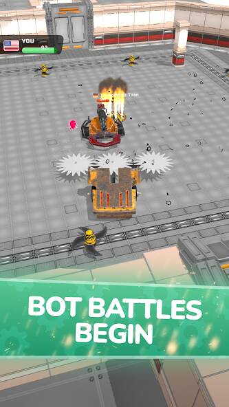 Скачать Scrap Robot Fighting (Взлом на деньги) версия 0.4.6 apk на Андроид