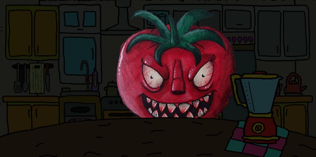 Скачать Mr Hungry Tomato (Взлом открыто все) версия 1.9.2 apk на Андроид