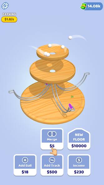 Скачать Spinning Balls (Взлом на монеты) версия 2.3.5 apk на Андроид