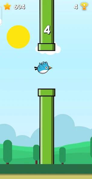 Скачать Flippy Bird - Flying bird (Взлом открыто все) версия 1.3.3 apk на Андроид