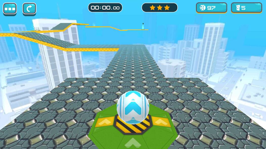 Скачать Gyro Ball 3D (Взлом на монеты) версия 2.3.9 apk на Андроид