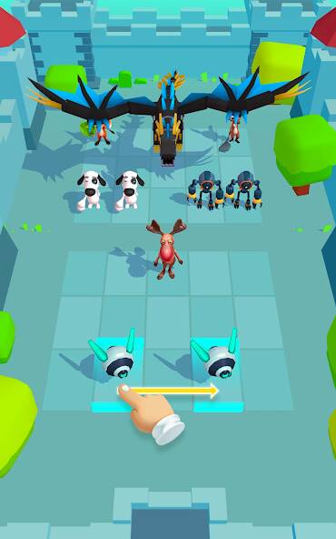 Скачать Animal Merge - Evolution Games (Взлом на деньги) версия 0.8.9 apk на Андроид