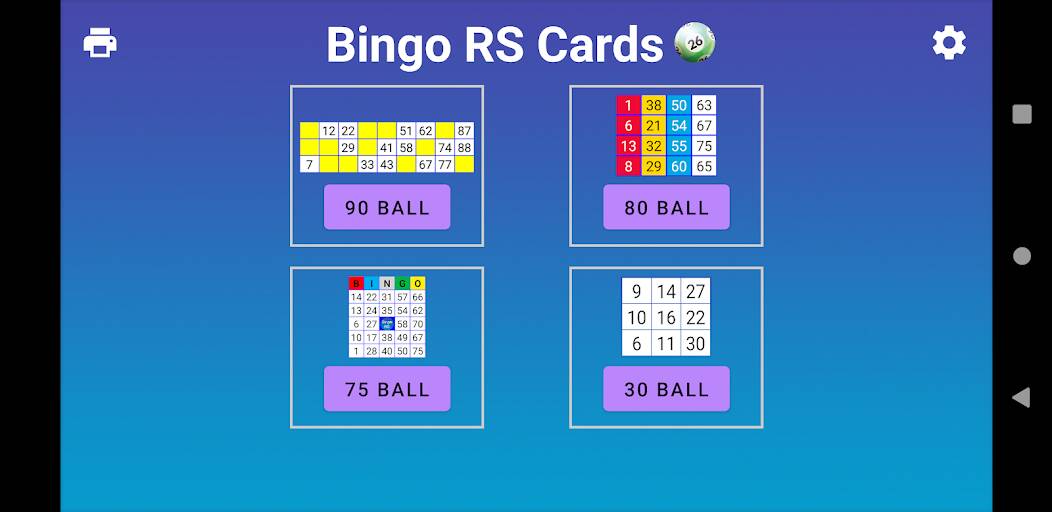 Скачать Bingo RS Cards (Взлом открыто все) версия 1.3.9 apk на Андроид