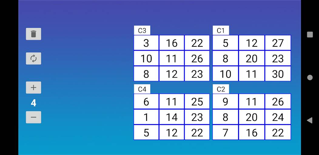 Скачать Bingo RS Cards (Взлом открыто все) версия 1.3.9 apk на Андроид