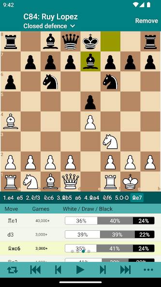 Скачать Chess Opener Lite (Взлом на деньги) версия 0.4.1 apk на Андроид
