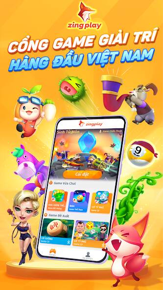Скачать ZingPlay HD Cổng game giải trí (Взлом на монеты) версия 2.9.2 apk на Андроид