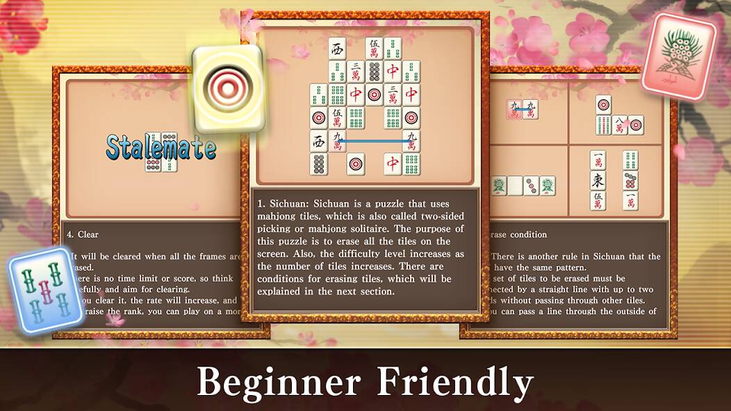 Скачать Mahjong Puzzle Shisensho (Взлом открыто все) версия 0.1.8 apk на Андроид