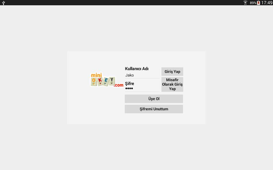 Скачать miniOKEY Online Okey Oyunu (Взлом на деньги) версия 0.1.5 apk на Андроид