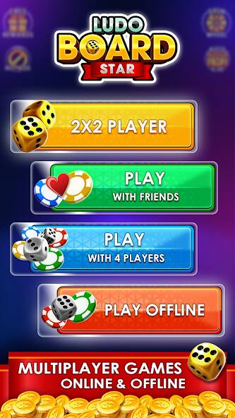 Скачать Ludo Online Multiplayer Game (Взлом открыто все) версия 2.9.4 apk на Андроид