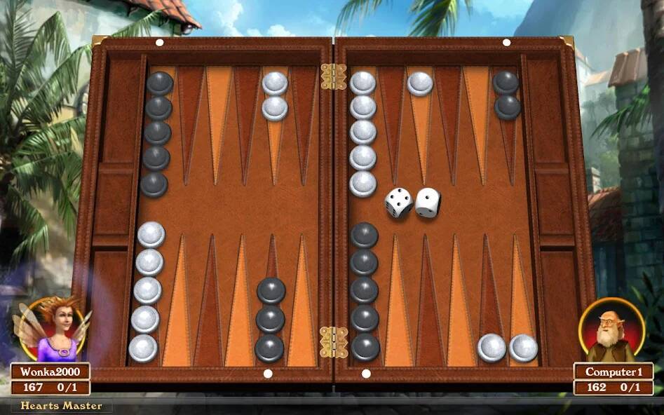 Скачать Hardwood Backgammon (Взлом на монеты) версия 1.2.8 apk на Андроид