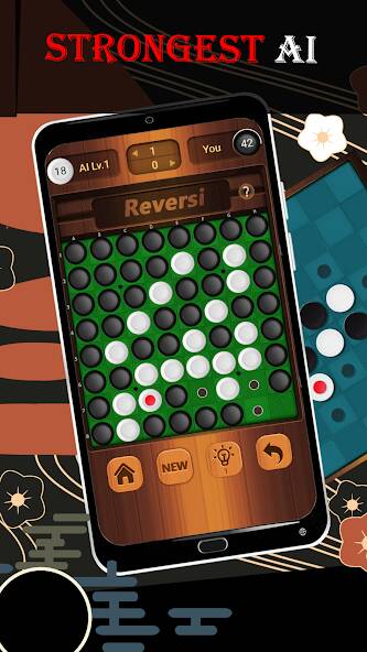 Скачать Reversi - Classic Reversi Game (Взлом на деньги) версия 0.7.1 apk на Андроид