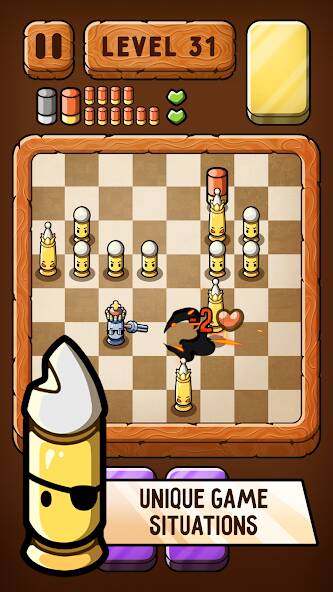 Скачать Bullet Chess: Шах и Мат (Взлом открыто все) версия 1.5.9 apk на Андроид
