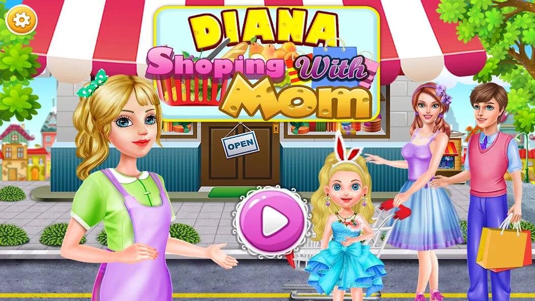Скачать Mall Shopping with Diana (Взлом на монеты) версия 1.9.2 apk на Андроид