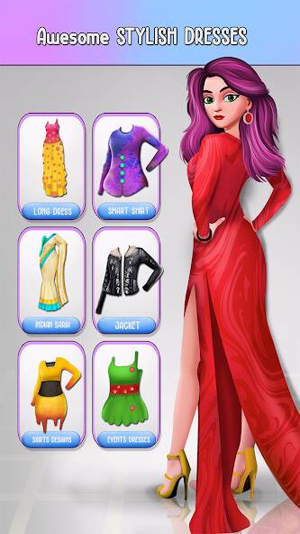 Скачать Игры одевалки для девочек (Взлом на деньги) версия 0.2.1 apk на Андроид