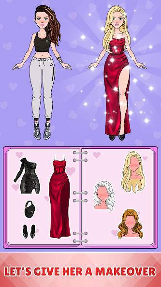 Скачать Sweet Paper Doll: Dress Up DIY (Взлом на деньги) версия 2.9.5 apk на Андроид