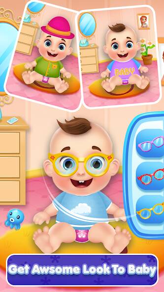 Скачать Mom newborn babysitter care (Взлом на монеты) версия 1.6.9 apk на Андроид