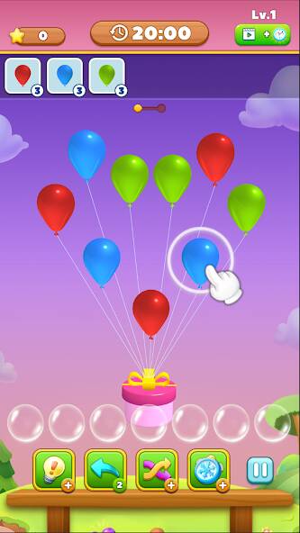 Скачать Match Triple Balloon (Взлом на монеты) версия 0.5.8 apk на Андроид