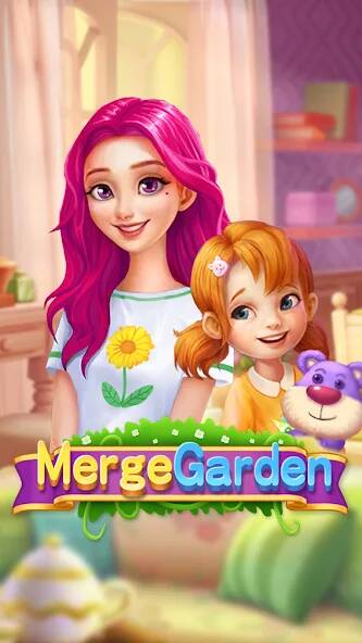 Скачать Merge Garden:Restoring Mansion (Взлом на деньги) версия 2.7.7 apk на Андроид