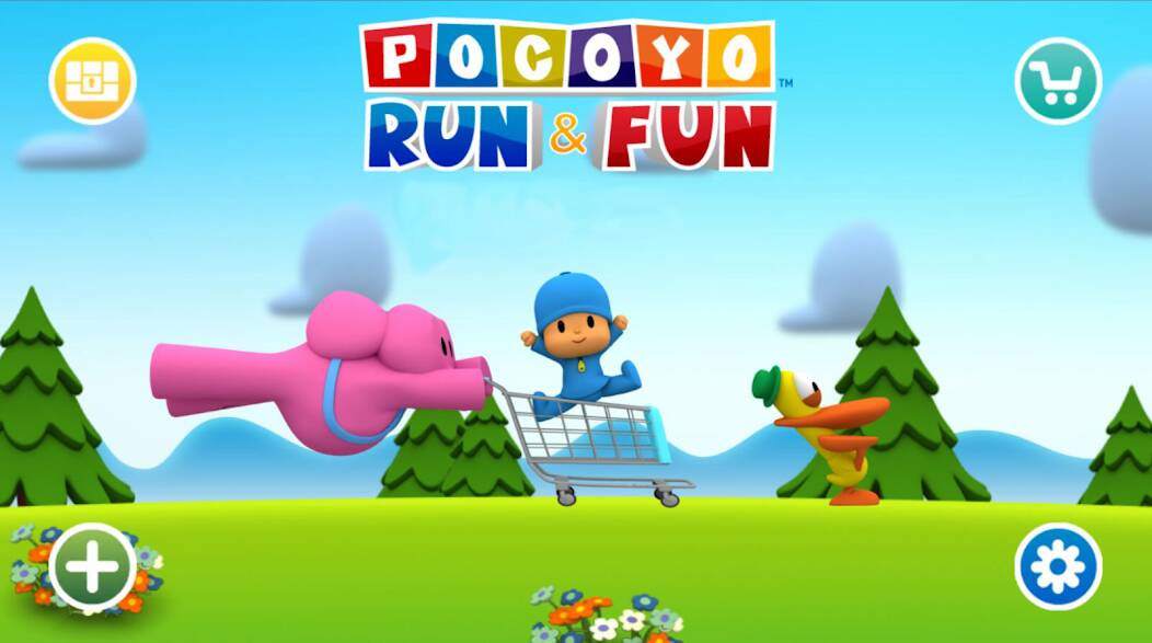 Скачать Pocoyo Run & Fun (Взлом открыто все) версия 2.1.6 apk на Андроид