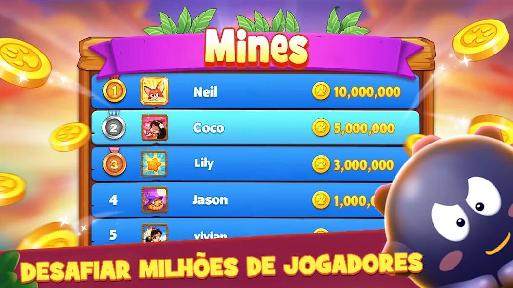 Скачать Mines:jogo de caça-minas (Взлом открыто все) версия 0.2.8 apk на Андроид