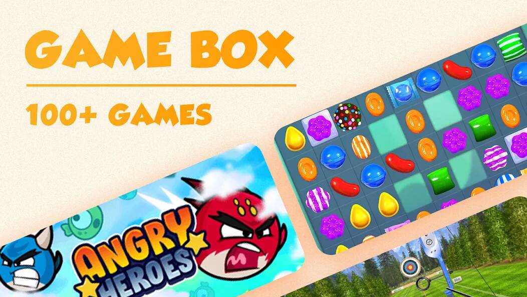 Скачать Game Box - 100+ Games (Взлом на монеты) версия 1.3.7 apk на Андроид