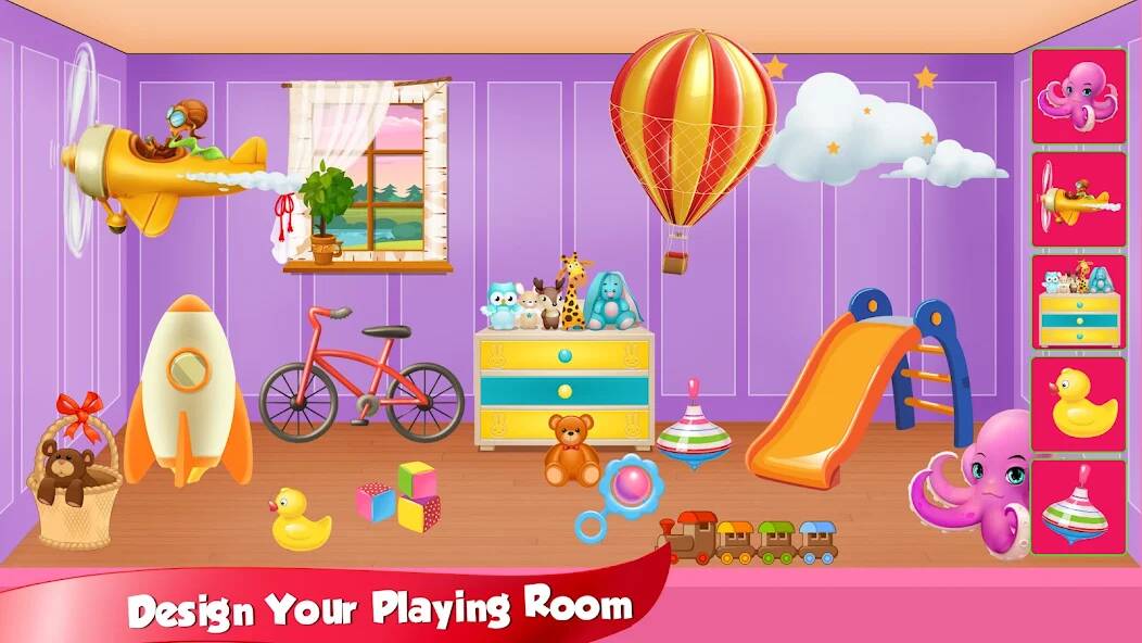 Скачать Кукольный домик для девочек: (Взлом на монеты) версия 2.9.7 apk на Андроид