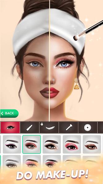 Скачать девочек макияж- Игры одевалки (Взлом открыто все) версия 0.8.3 apk на Андроид