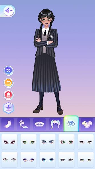 Скачать YoYa: Dress Up Fashion Girl (Взлом на деньги) версия 1.3.7 apk на Андроид