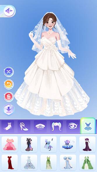Скачать YoYa: Dress Up Fashion Girl (Взлом на деньги) версия 1.3.7 apk на Андроид
