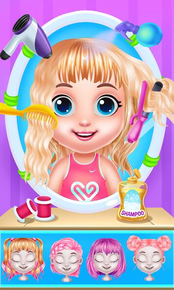 Скачать Baby Girl Caring Pinky Style (Взлом на деньги) версия 2.7.1 apk на Андроид