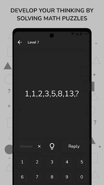 Скачать Math Puzzle & Brain Riddles (Взлом на монеты) версия 0.6.3 apk на Андроид