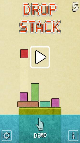 Скачать Drop Stack Block Stacking Game (Взлом на деньги) версия 2.2.8 apk на Андроид