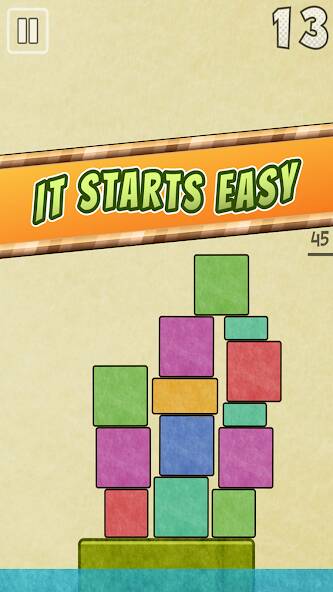 Скачать Drop Stack Block Stacking Game (Взлом на деньги) версия 2.2.8 apk на Андроид