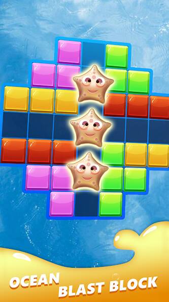 Скачать Block Ocean 1010 Puzzle Games (Взлом открыто все) версия 2.9.3 apk на Андроид
