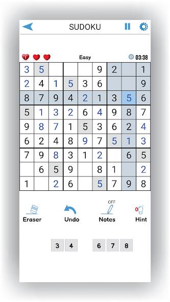 Скачать Sudoku Offline: Hard Puzzles (Взлом на деньги) версия 1.5.9 apk на Андроид