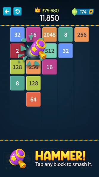 Скачать 1M - Merge Number Block Puzzle (Взлом на монеты) версия 2.8.6 apk на Андроид