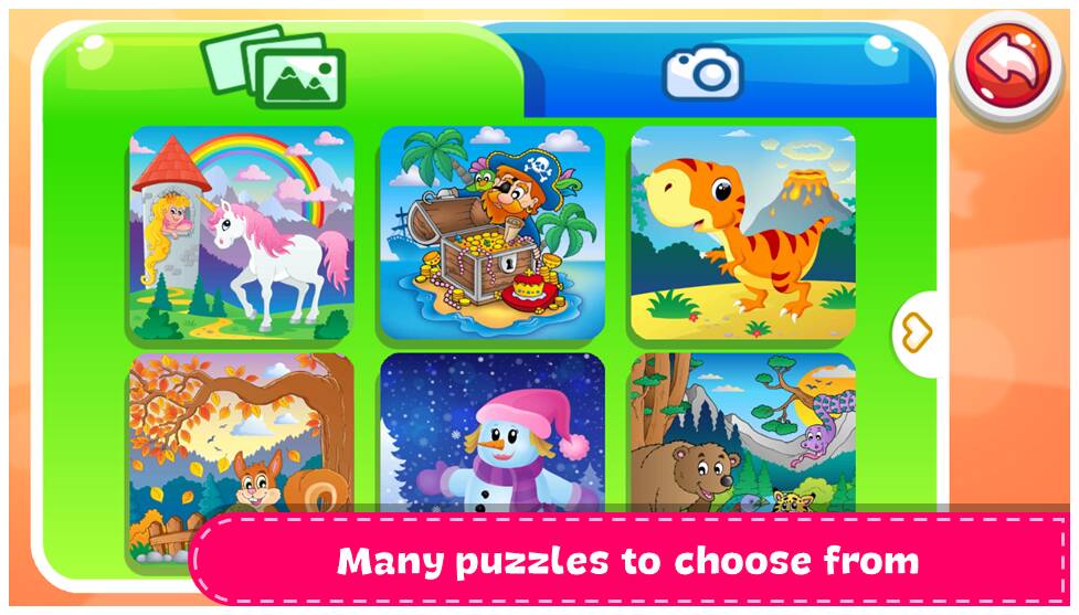 Скачать Детские игры - Мир головоломок (Взлом на деньги) версия 1.2.4 apk на Андроид
