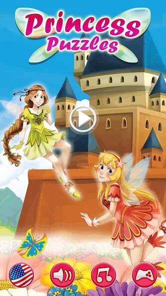 Скачать принцесса и девочек Пазлы (Взлом на монеты) версия 2.2.1 apk на Андроид