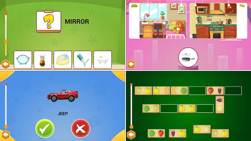 Скачать Игра головоломка для детей (Взлом на деньги) версия 0.5.2 apk на Андроид