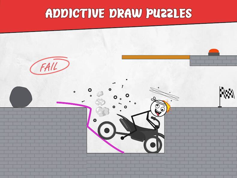 Скачать Draw Bridge: Puzzle Games (Взлом открыто все) версия 0.8.1 apk на Андроид