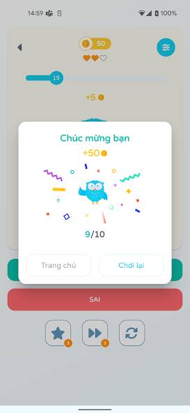 Скачать Chọn Đúng Sai (Взлом на монеты) версия 1.5.4 apk на Андроид