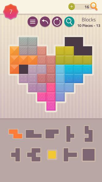 Скачать Polygrams - Tangram Puzzles (Взлом на деньги) версия 0.2.8 apk на Андроид