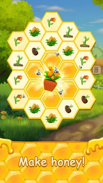 Скачать Honey Bottles - merge puzzle (Взлом открыто все) версия 1.2.9 apk на Андроид