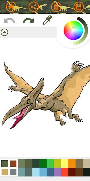 Скачать Динозавры Раскраска Игра Дино (Взлом на монеты) версия 2.9.4 apk на Андроид