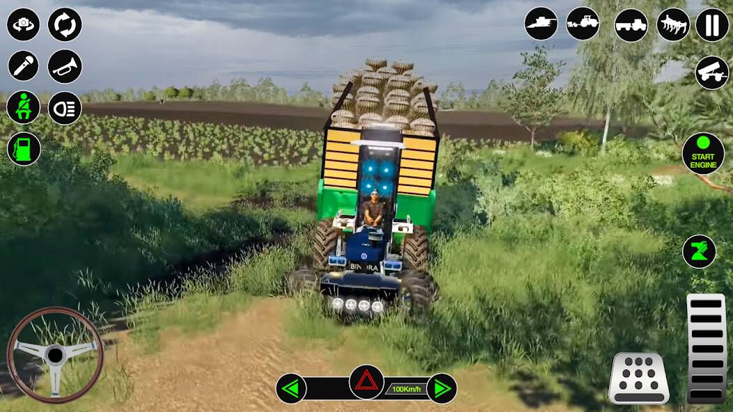 Скачать Симулятор тракторной фермы (Взлом на монеты) версия 0.2.7 apk на Андроид