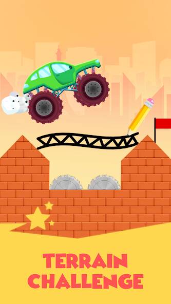 Скачать Draw 2 Bridge: Draw Save Car (Взлом на деньги) версия 2.2.1 apk на Андроид