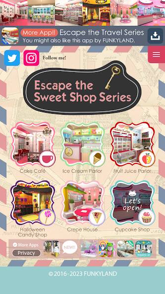 Скачать Escape the Sweet Shop Series (Взлом на деньги) версия 1.7.7 apk на Андроид
