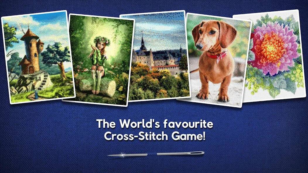 Скачать Cross-Stitch World (Взлом на монеты) версия 2.1.8 apk на Андроид