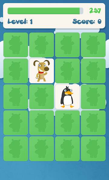 Скачать Животные память игры для детей (Взлом на деньги) версия 1.3.4 apk на Андроид