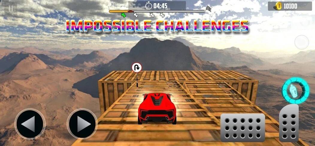 Скачать Ramp Car Stunt Challenge (Взлом на деньги) версия 2.3.2 apk на Андроид